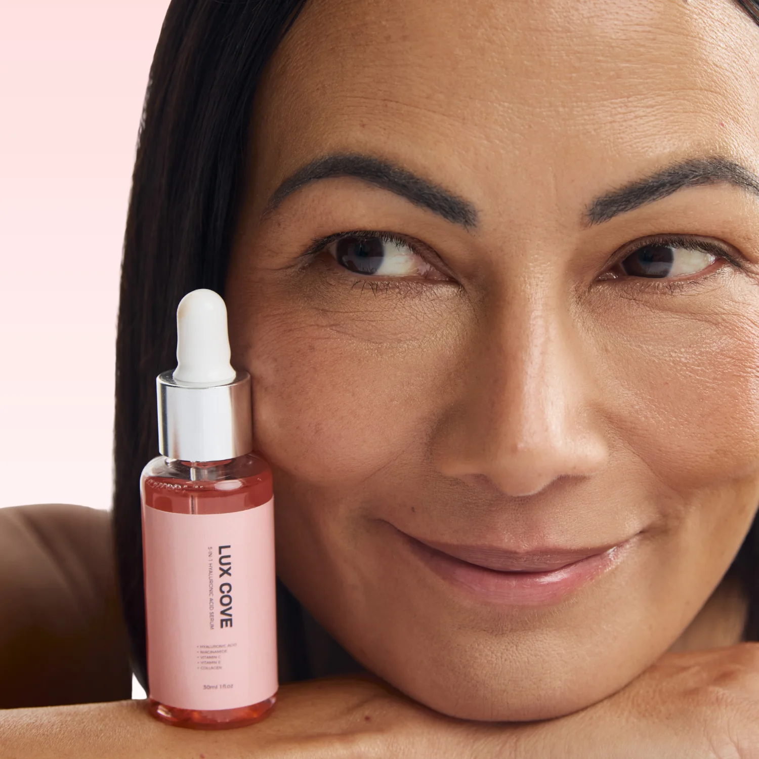 Lux Cove Skin Firming 5-in-1 Hyaluronic Acid Face Serum - Image 11