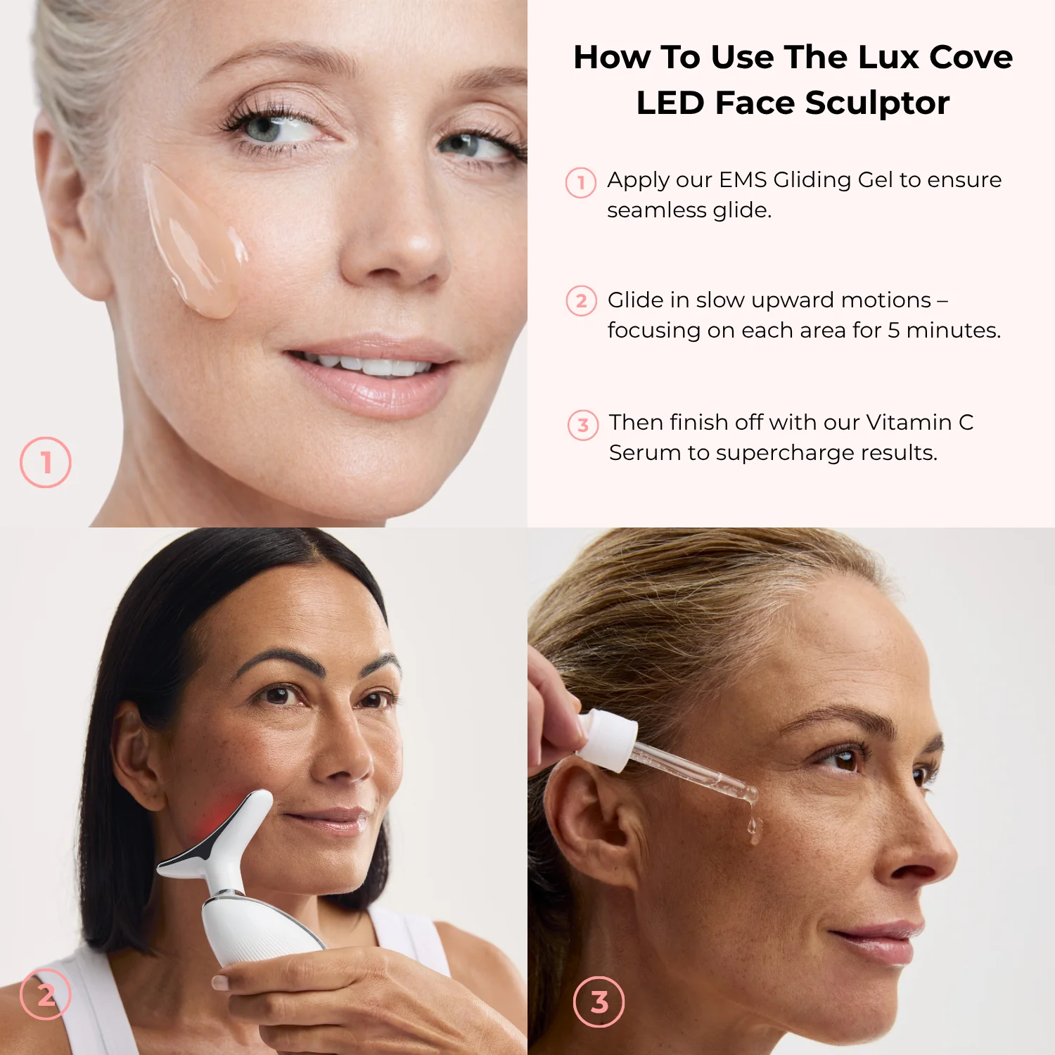 Lux Cove 7-in-1 LED Facial Sculptor - Image 17