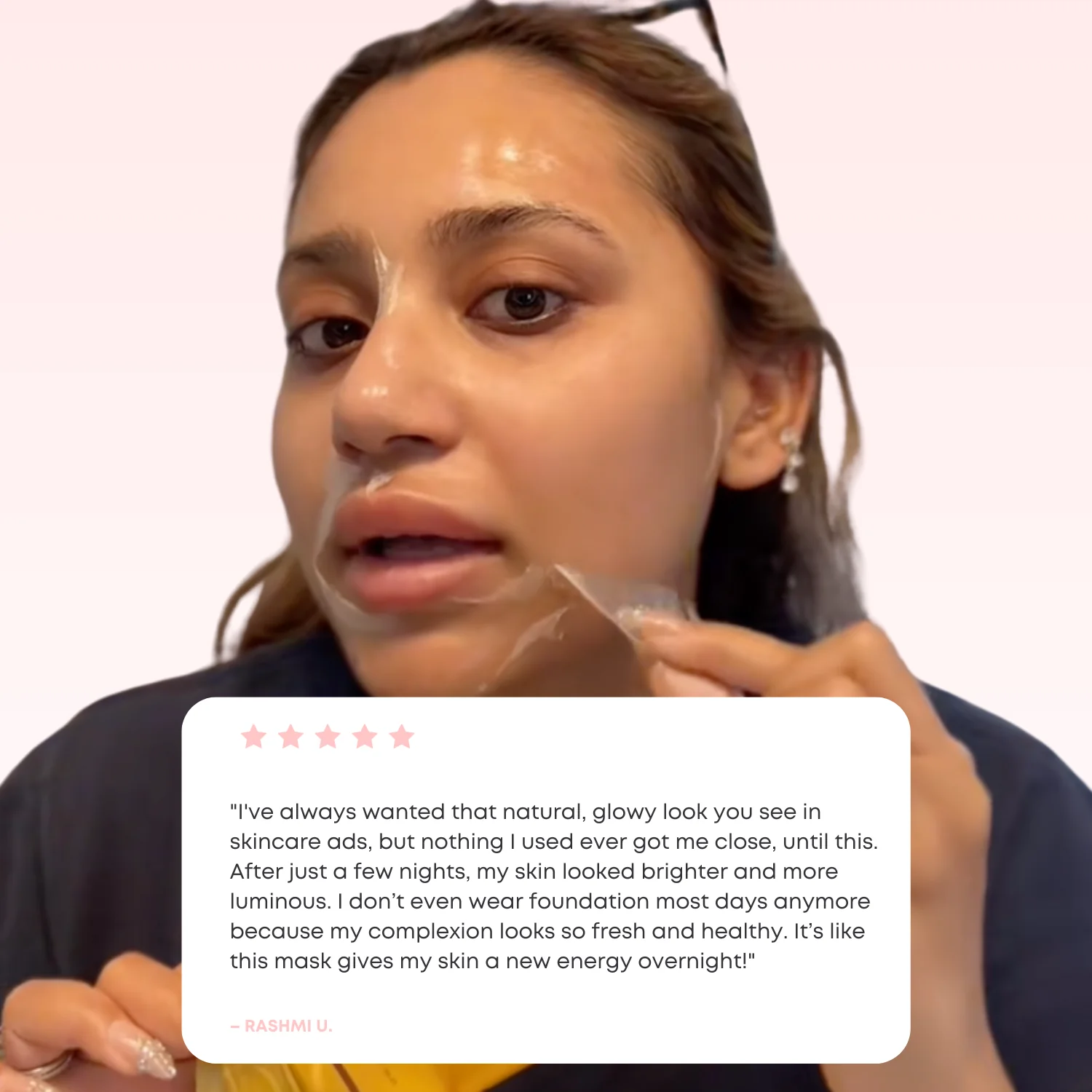 Lux Cove Kojic Acid Overnight Collagen Mask - Image 12