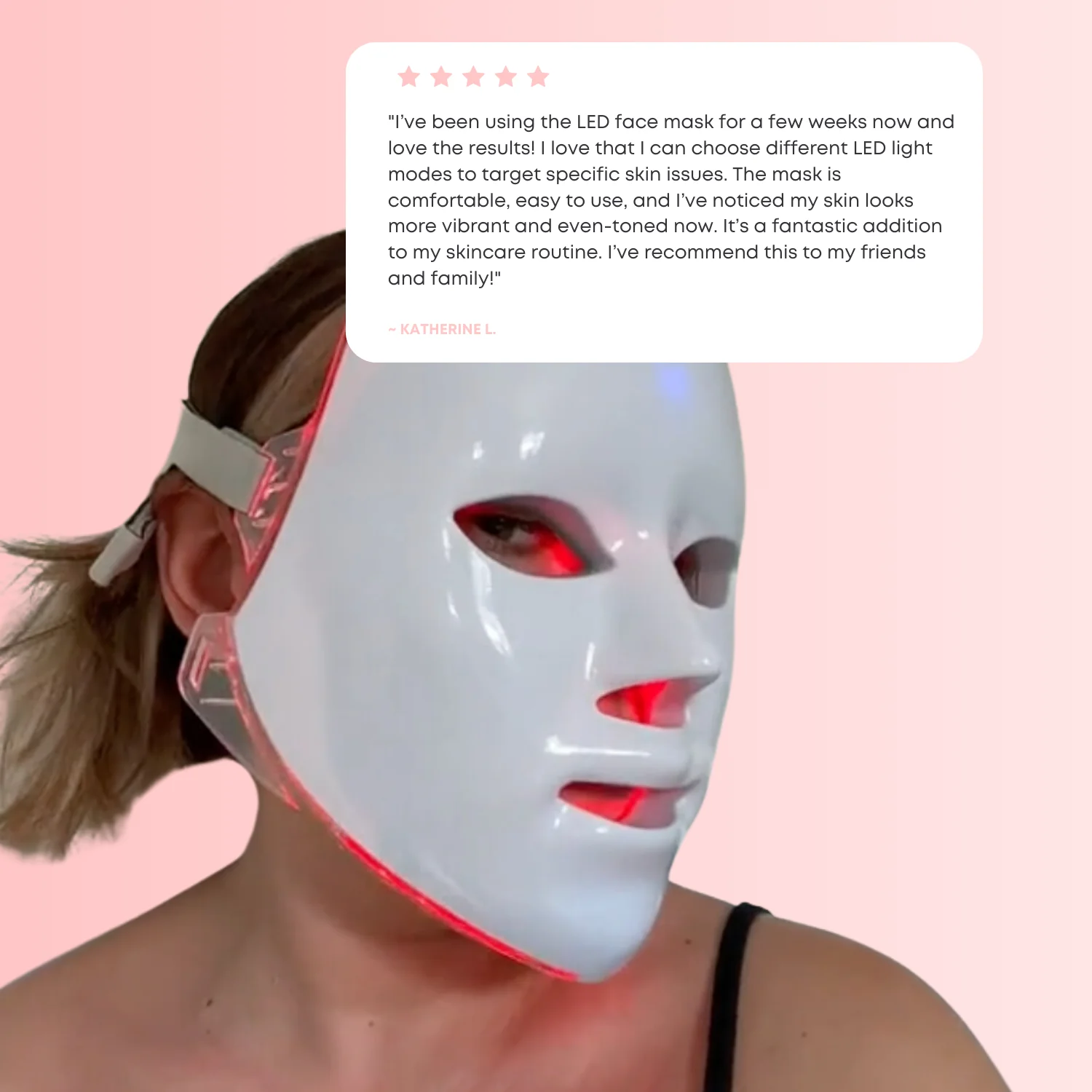 Lux Cove 7-in-1 LED Face Mask - Image 16