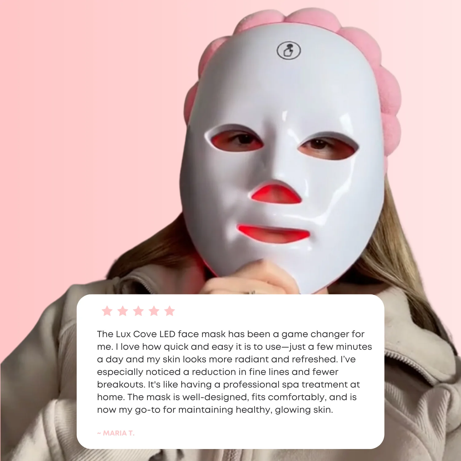 Lux Cove 7-in-1 LED Face Mask - Image 17